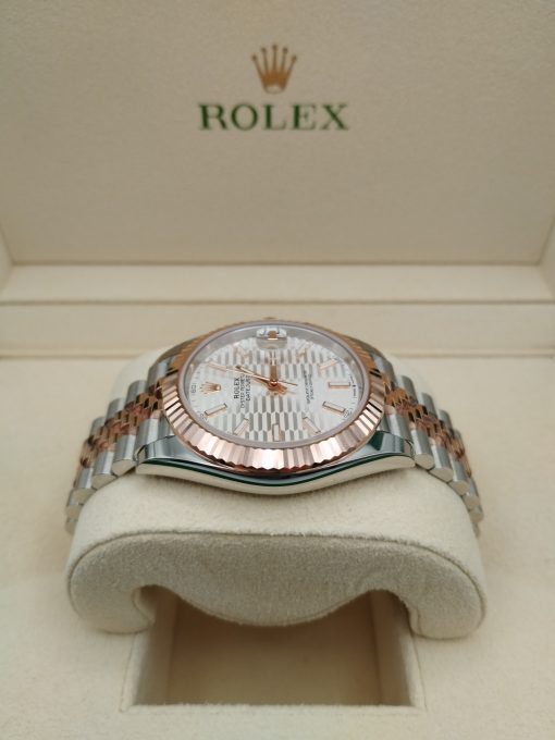 BRAND NEW ROLEX DATEJUST 126331-0018 MOTIF SILVER INDEX - Image 3