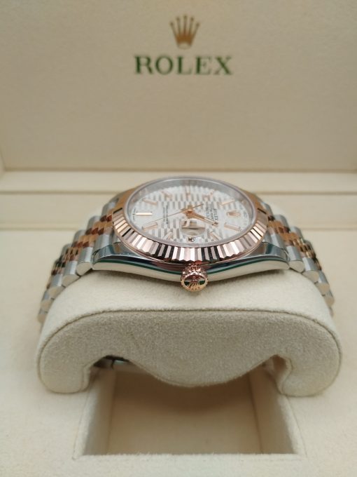 BRAND NEW ROLEX DATEJUST 126331-0018 MOTIF SILVER INDEX - Image 4