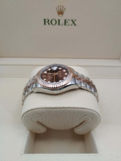28mm ROLEX LADY DATEJUST 279171-0011 Brown - Image 2