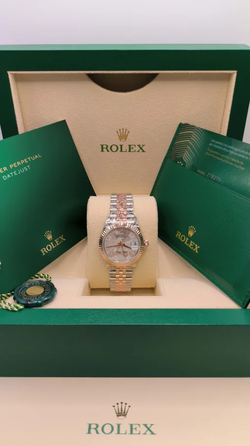 31mm ROLEX DATEJUST 278271-0032 SILVER FLORAL - Image 3