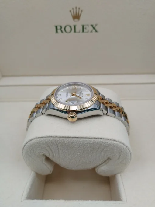 28mm 勞力士 ROLEX LADY-DATEJUST 279173-0003 銀色星鑽珠帶：圖片 4
