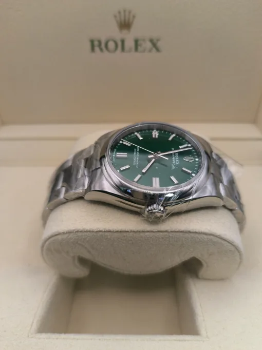 36mm 勞力士 ROLEX OYSTER PERPETUAL 126000-0005 綠色：圖片 5