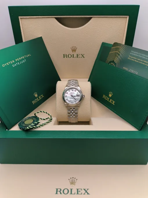 28mm 勞力士 ROLEX LADY-DATEJUST 279174-0009 珍珠母：圖片 3