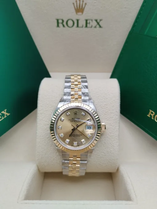 28mm ROLEX LADY DATEJUST 279173-0011 Champagne - Image 2