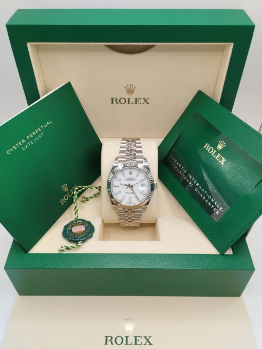 41mm 勞力士 ROLEX DATEJUST 126334-0010 白色珠帶：圖片 3
