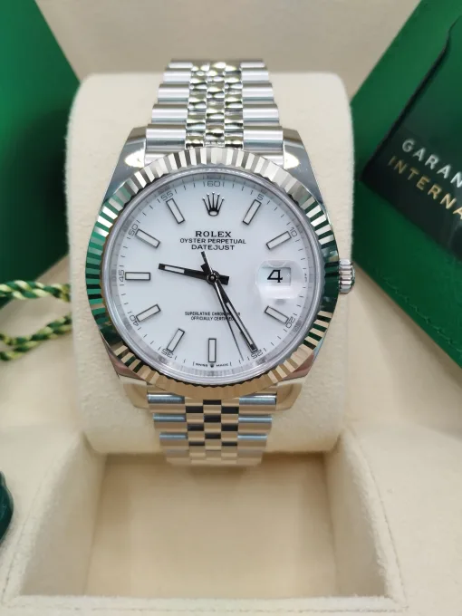 41mm 勞力士 ROLEX DATEJUST 126334-0010 白色珠帶：圖片 2