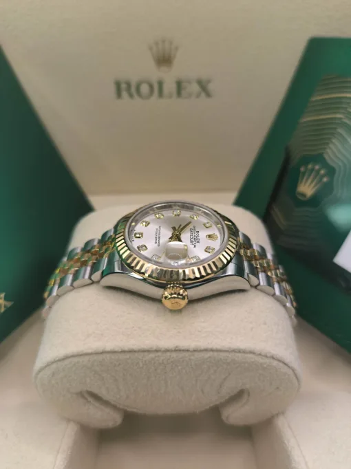 28mm ROLEX LADY-DATEJUST 279173-0007 Silver Jubilee - Image 5