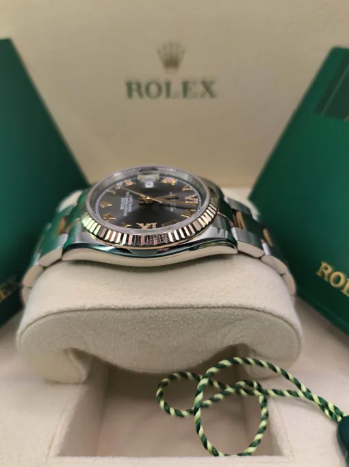 36mm 勞力士 ROLEX DATEJUST 126231-0024 鑲鑽石板灰色：圖片 4