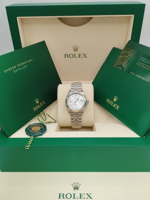 28mm ROLEX LADY DATEJUST 279174-0021 Silver - Image 3