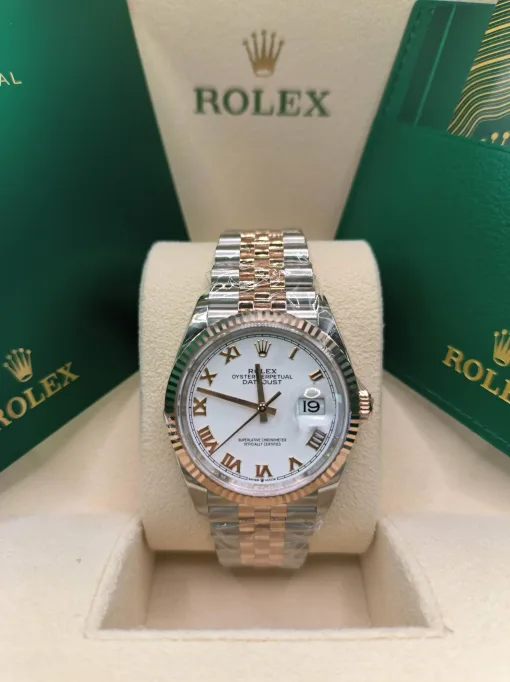 36mm 勞力士 ROLEX DATEJUST 126231-0015 白色錶面：圖片 2