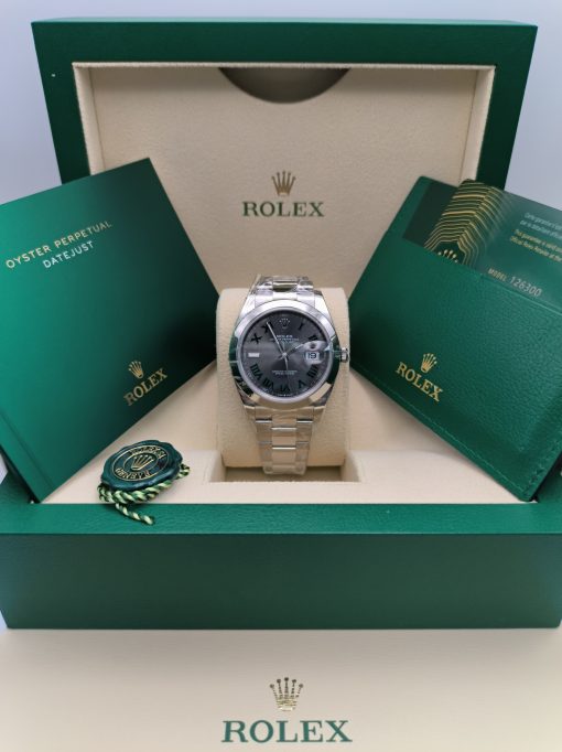 41mm 勞力士 ROLEX DATEJUST 126300-0013 溫布頓面：圖片 3