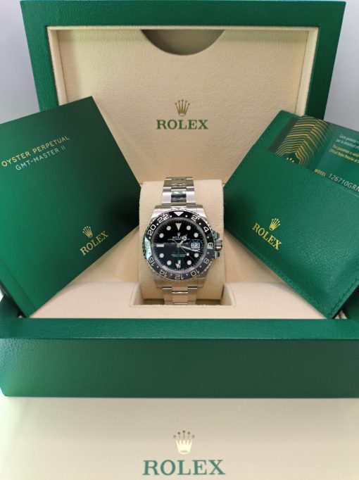 40mm 勞力士 ROLEX GMT-MASTER II 126710GRNR-0004 板帶：圖片 3