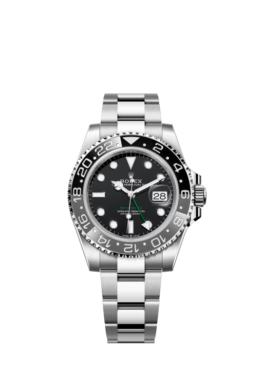 40mm 勞力士 ROLEX GMT-MASTER II 126710GRNR-0004 板帶