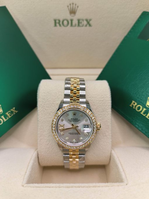28mm ROLEX LADY DATEJUST 279383RBR-0003 Silver - Image 2