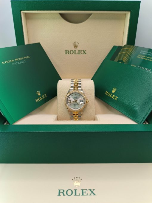 28mm ROLEX LADY DATEJUST 279383RBR-0003 Silver - Image 3