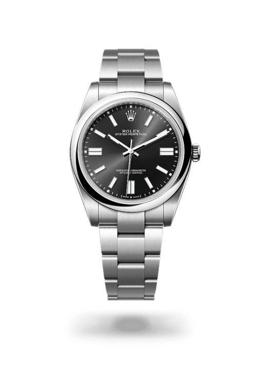 41mm ROLEX OYSTER PERPETUAL 124300-0002 Black