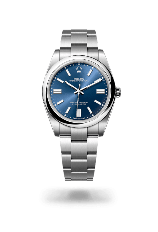 41mm ROLEX OYSTER PERPETUAL 124300-0003 Blue