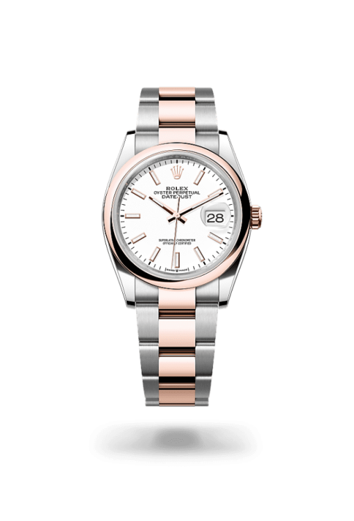 36mm ROLEX DATEJUST 126201-0018 White