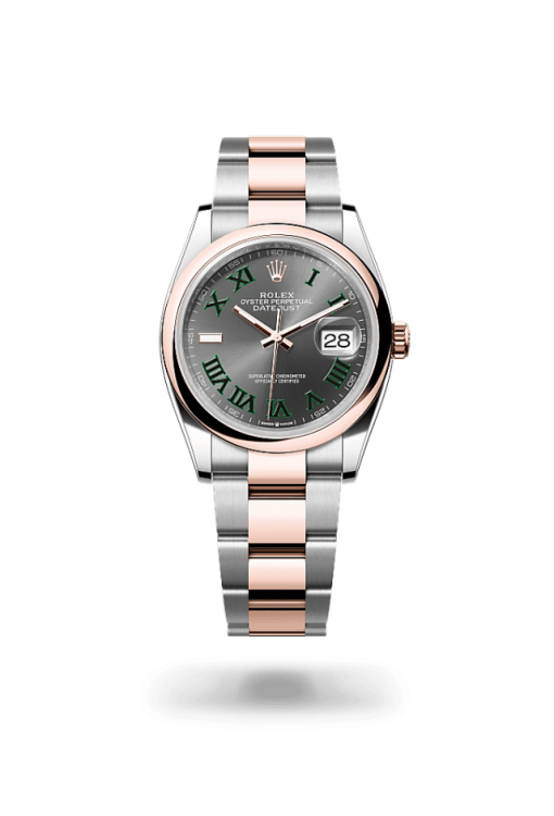 36mm ROLEX DATEJUST 126201-0030 Wimbledon
