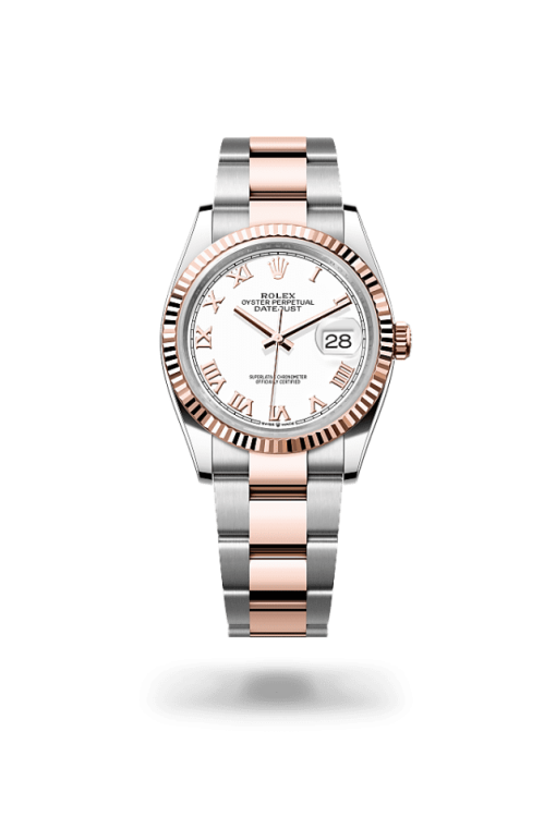36mm ROLEX DATEJUST 126231-0016Roman White