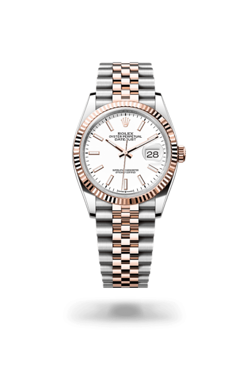 36mm ROLEX DATEJUST 126231-0017 White Jubilee