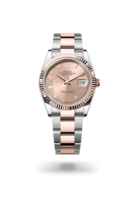36mm 勞力士 ROLEX DATEJUST 126231-0028 羅馬字玫瑰金色
