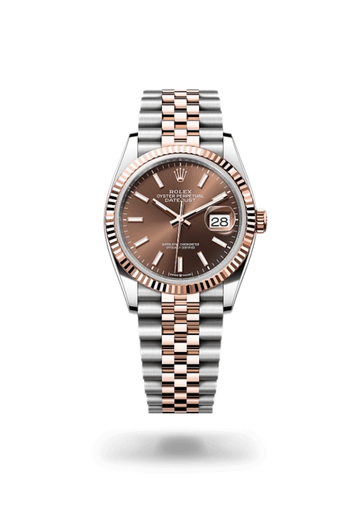 36mm ROLEX DATEJUST 126231-0043 Chocolate Jubilee