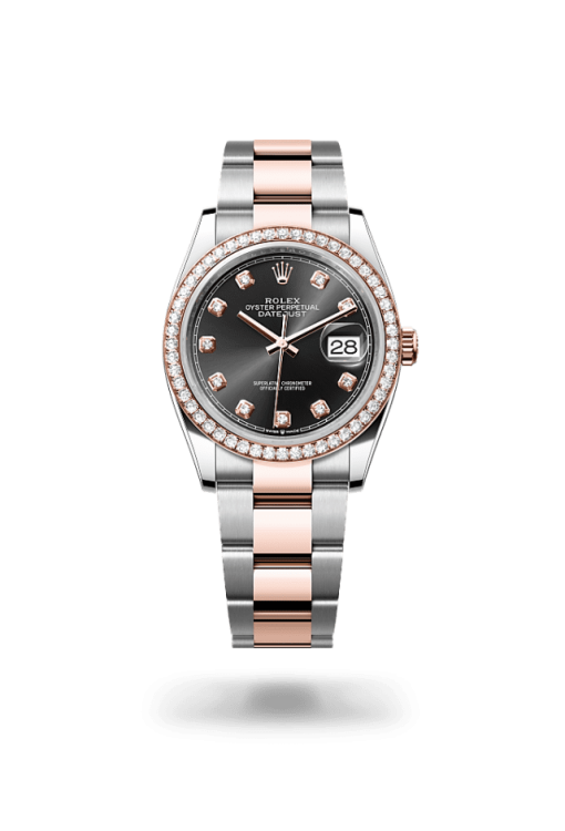 36mm ROLEX DATEJUST 126281rbr-0008 Bright Black