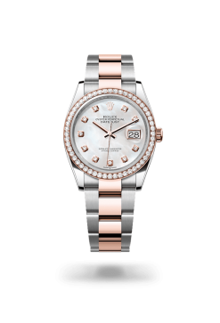 36mm ROLEX DATEJUST 126281rbr-0010 Mother of Pearl