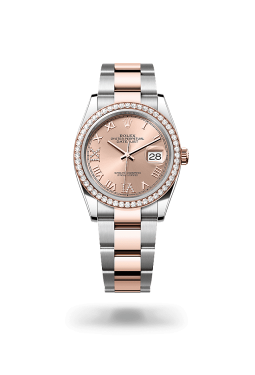 36mm ROLEX DATEJUST 126281rbr-0016 Roman Pink