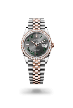 36mm ROLEX DATEJUST 126281rbr-0017 Wimbledon Jubilee