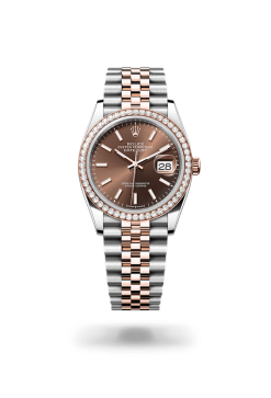 36mm ROLEX DATEJUST 126281rbr-0031 Chocolate Jubilee
