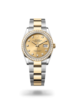 36mm ROLEX DATEJUST 126283rbr-0004 Champagne