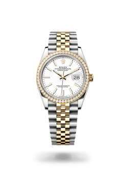 36mm ROLEX DATEJUST 126283rbr-0005 White Jubilee