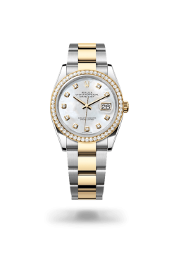 36mm ROLEX DATEJUST 126283rbr-0010 Mother of Pearl
