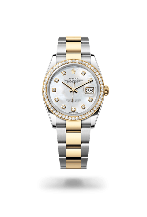 36mm ROLEX DATEJUST 126283rbr-0010 Mother of Pearl