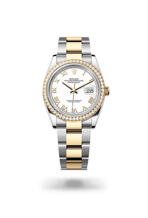 36mm ROLEX DATEJUST 126283rbr-0016 Roman White