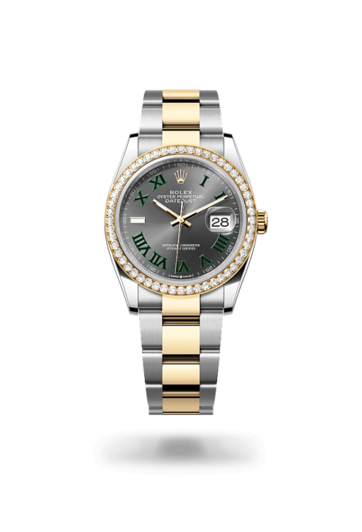 36mm ROLEX DATEJUST 126283rbr-0022 Wimbledon