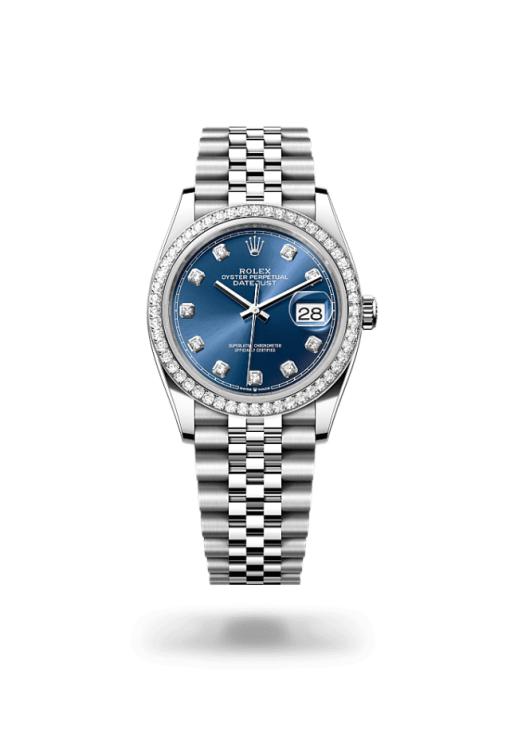 36mm ROLEX DATEJUST 126284rbr-0029 Blue Jubilee