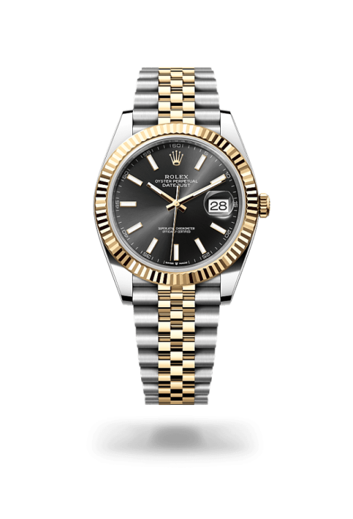 41mm ROLEX DATEJUST 126333-0014 Bright Black Jubilee