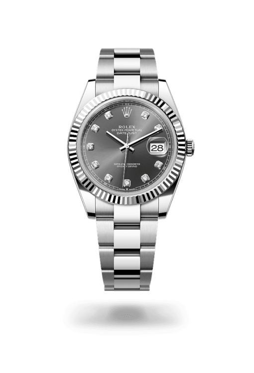 41mm ROLEX DATEJUST 126334-0005 Slate Grey