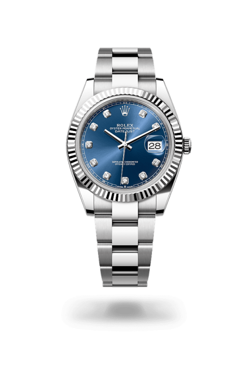 41mm ROLEX DATEJUST 126334-0015 Bright Blue